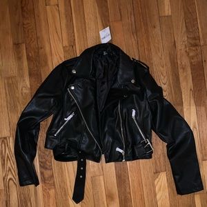 leather jacket